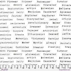 Writing on the wall - 7001-849