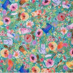 Whisker Wonderland - Gatti su verde