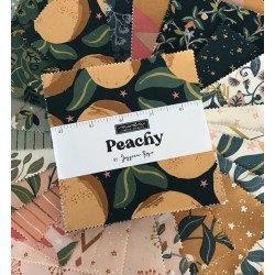 Charm pack 5" squares - Peachy