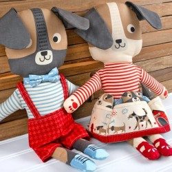 Dog daze - Pannello bambole cane