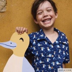 Jersey - Katia - Blue legged bird