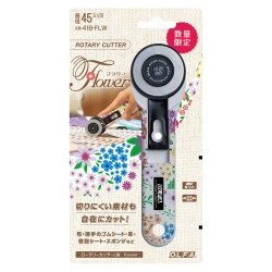 Taglierina - Rotary cutter 45 mm - Olfa Flowers