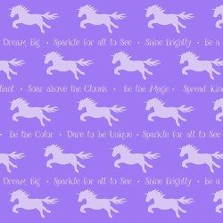 Party like a unicorn - Unicorni su viola