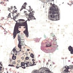 Wonderland - Alice multicolore