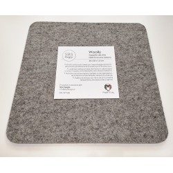 Woolly - Tappeto da stiro italiano - 35x35 cm