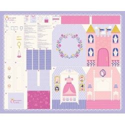 Once upon a time - Pannello castello principesse