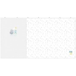 Pannello in jersey - Katia - Rhinos baby panel